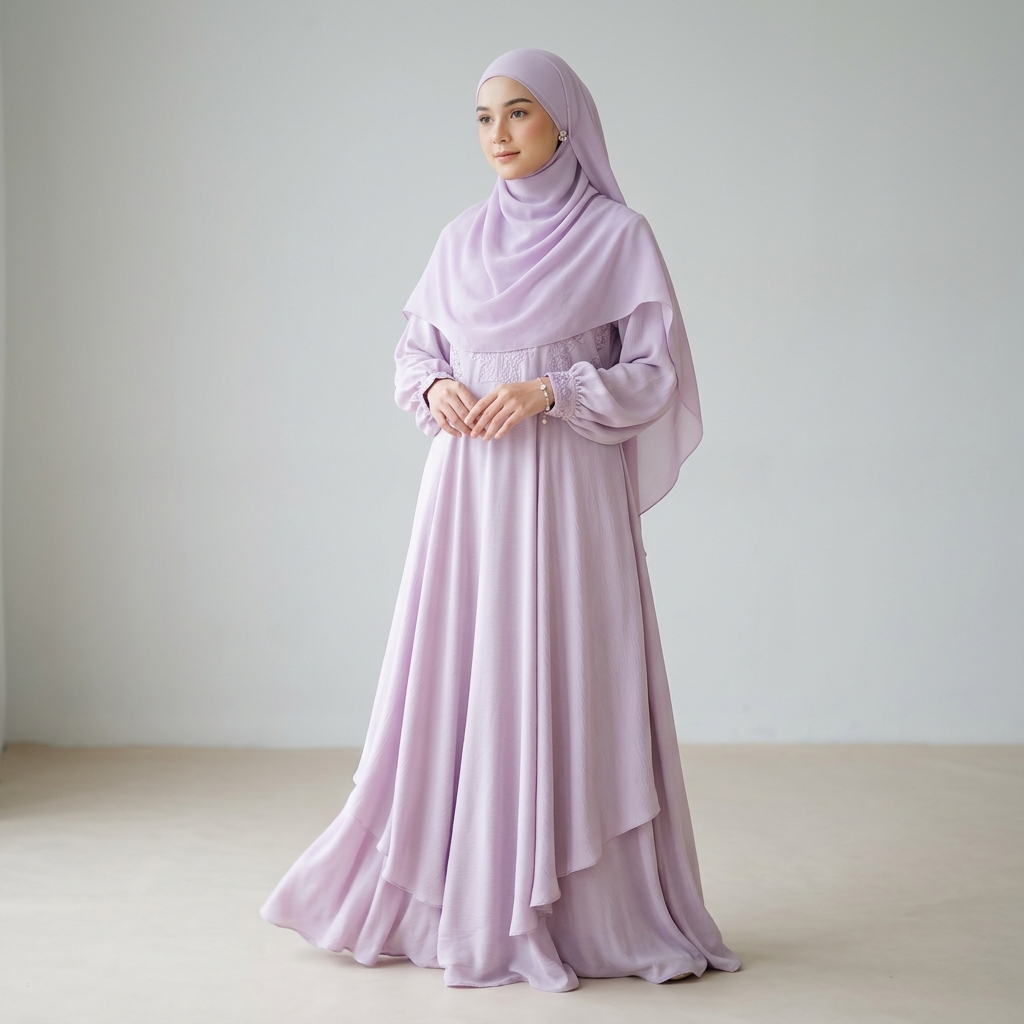 Gamis Wanita Syari Moon